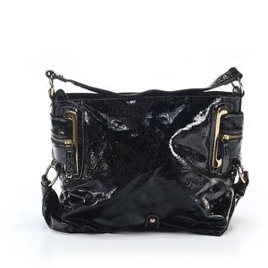 Patent Leather Black LARGE Purse